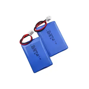 Factory Custom Rechargeable Lithium Ion Polymer Battery Pack UFX 523450 7.4V 1000mAh 2S1P With Connector For Printing Machine