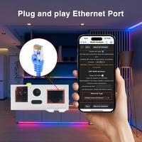 Controlador LED GLEDOPTO ESP32 Wled de 4 Salidas WS1903 WS2811 SD16703P WS2813 WS2812b - Control por Aplicación/Voz/Control Remoto