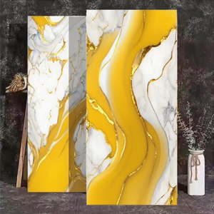Piastrelle <span class=keywords><strong>in</strong></span> Porcellana di Lusso Leggero 600x1200 <span class=keywords><strong>Design</strong></span> Moderno Effetto <span class=keywords><strong>Marmo</strong></span> per Interni di Appartamenti - Product Image 4