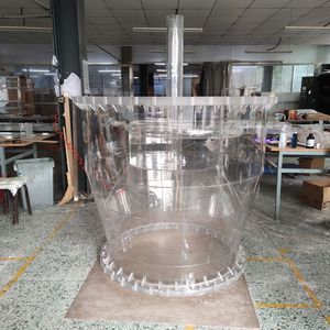Transparence élevée et flexibilité de réacteur en verre organique acrylique personnalisable de taille pour des buts expérimentaux - Product Image 2