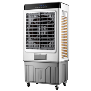 Factory Supply 210W Tower Fan 110V-220V Outdoor Air <b>Cooler</b> Evaporator With Big Water Household Use New Condition - Product Image 2