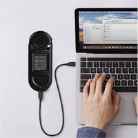 Anémomètre numérique portable étanche IP67 HW01 avec écran LCD de 1,8 pouces pour la surveillance des environnements extrêmes