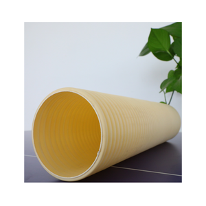 ZHUOSHI-tubo corrugado de doble pared de <span class=keywords><strong>PVC</strong></span>, DN110 ~ DN600, lista de precios de aguas residuales - Product Image 5