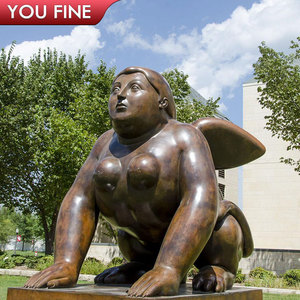 Escultura de Bronce de Tamaño Real de una Mujer Gorda, Famosa, al Aire Libre, de <span class=keywords><strong>Fernando</strong></span> Botero en Medellín, en Venta - Product Image 2