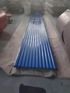 Tôle galvanisée enduite de couleur ppgi tôle d'acier ondulée calamina toles galvanisés pour toitures - Product Image 3