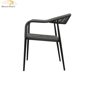 <span class=keywords><strong>Sedie</strong></span> <span class=keywords><strong>da</strong></span> <span class=keywords><strong>giardino</strong></span> per il tempo libero all'aperto impilabili in vimini intrecciati in alluminio <span class=keywords><strong>effetto</strong></span> <span class=keywords><strong>Rattan</strong></span> bistrot sedia <span class=keywords><strong>da</strong></span> pranzo per caffè - Product Image 6