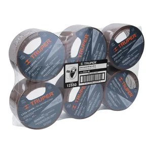 BOX 12 Nastro da imballaggio 48 mm x 40 m cannella, TRUPER - Product Image 2