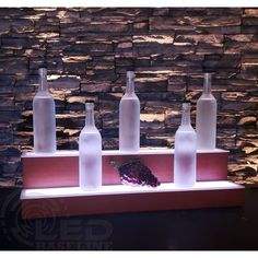 Exhibidor de Vino LED Acrílico Contemporáneo 2026, Acabado Brillante, Pre-Ensamblado, Diseño Moderno, Almacenamiento Iluminado Elegante - Product Image 6