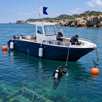 Bateau à console centrale en aluminium sur mesure de 27 pieds avec grand canapé lounge pour fêtes, réservoir de carburant de 350 L, deux moteurs de 150 CV, pour la pêche récréative