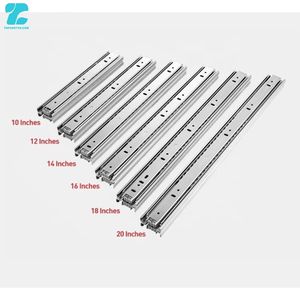 Correderas para Cajones de Alta Resistencia con Cierre Suave para Muebles de Cocina Modernos de Fábricas OEM, Varios Tamaños y Colores - Product Image 5