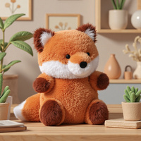 Peluche Mascotte Renard de la Jungle Personnalisée avec Logo et Couleurs, Jouet Cadeau de Marque