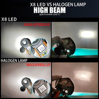 Lampu Mobil Led, Otopal H1 H3 9004 9007 9005 9006 Daya Tinggi Lampu Mobil Bohlam Led H7 H4 H11 H13 Bohlam Led Otomatis