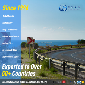 Barriere Stradali a Tre Onde per Autostrade ad Alta Velocità, Produttore di Barriere in Acciaio Zincato a Caldo - Product Image 4