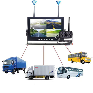 Không dây đảo chiều máy ảnh xe tải Trailer cẩu không dây kỹ thuật số độ nét cao 7-inch Ghi giám sát 12V24V - Product Image 6