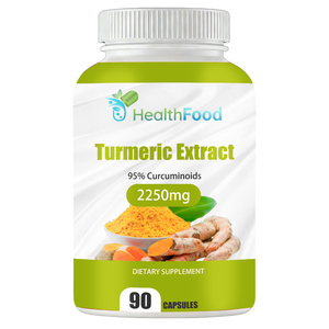 Cápsulas de Extracto de Cúrcuma de Alta Calidad OEM ODM con Extracto de Cúrcuma que Favorecen una Respuesta Saludable - Product Image 1