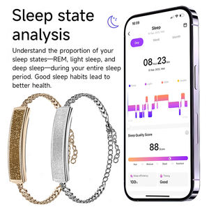 Nouveau bracelet intelligent sans écran B6 2026, étanche 5 ATM, moniteur de fréquence cardiaque, suivi de la santé et de la forme physique, bracelet intelligent sans écran - Product Image 3