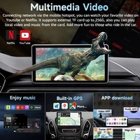 Gerllish Qualcomm 2290 Stereo Ai Box Android Car Wireless Car Play Android AuTO GPS SIM Card Wifi Split Screen 4 Core BT