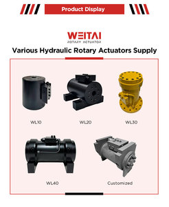 WEITAI High Efficiency Hydraulic Rotary Actuator WL30 Series L30-25-E-FF-180-S1-O-H 180/360 Degrees <strong>Rotation</strong> Foot/Flange - Product Image 3