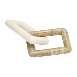 Scultura in marmo rettangolare con figure in pietra per decorare casa, bagno, ufficio o stanza. - Product Image 2