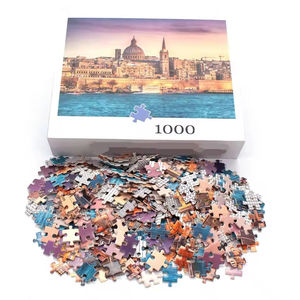 Boîte de puzzle en carton de haute qualité, faible MOQ, image personnalisée, puzzle de 1000 pièces, puzzle pour adultes, rompecabezas - Product Image 2