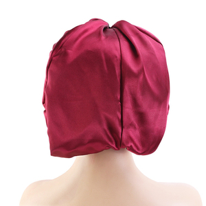 <span class=keywords><strong>Bonnet</strong></span> Long en Satin avec bouton, bandeau élastique pour cheveux, <span class=keywords><strong>Bonnet</strong></span> de <span class=keywords><strong>nuit</strong></span> pour soins capillaires, <span class=keywords><strong>Bonnet</strong></span> de <span class=keywords><strong>nuit</strong></span> pour femmes et hommes, <span class=keywords><strong>Bonnet</strong></span> de <span class=keywords><strong>chimio</strong></span>, nouveau - Product Image 6