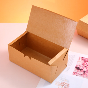 Scatola di carta resistente al grasso in cartone per alimenti di buona qualità per pollo fritto da estrarre - Product Image 1