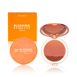 Palette de fard à joues bronzante à usage multiple Professional <span class=keywords><strong>Butter</strong></span> Luminous Note Makeup Foundation Blushing <span class=keywords><strong>Bronzer</strong></span> Duo For Black Skin - Product Image 6