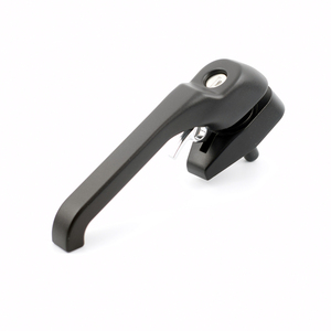 Hochbelastbares Industrie-Drehgriffschloss aus Zinklegierung mit L-Griff und Zylinder-Vierteldrehverschluss für Schranktüren - Product Image 2