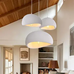 Home Kitchen Island Living Room Chandelier Modern Ceiling Hanging Dinning Lamp Wabi Sabi Pendant Light For Bar Restaurant