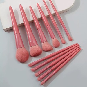 12 Pinceaux de Maquillage Professionnels Synthétiques Véganes de Haute Qualité pour Poudre de Contour, Ombre à Paupières et Correcteur, OEM en Gros - Product Image 1