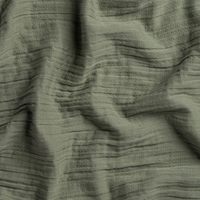 Draps plats en mousseline de luxe, taille king, couleur vert olive, respirants, confortables, style intemporel, douceur durable, drap plat