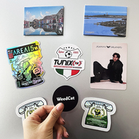 Aimants de réfrigérateur 3D en PVC souple, personnalisables avec logo, mignons, style anime, pour la décoration du réfrigérateur