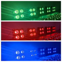 4 Eyes LED Blinder Light 4x100w Cob Blinder DMX 4in1 Rgbw Led Audience Blinder Par Lighting For Disco Stage Show