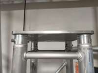 Sistema de Soporte Portátil de Aluminio F34 Totem Truss para Luces Móviles de DJ, Pre-ensamblado con Conector de 290mm para Conciertos, Bodas y Espectáculos en Clubes
