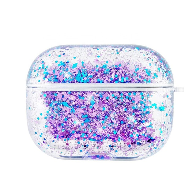 Women for Airpod Case Sparkle Quicksand Glitter Wholesale Clear Girly for Airpods 12 Pro Case Cute for Airpods 3