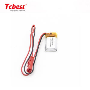 LP303120 Li-polymer battery <span class=keywords><strong>3</strong></span>,7 V with 50mAh - Product Image 4