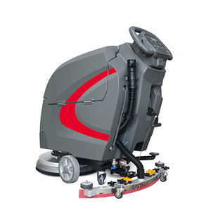 El İtmeli Yer Fırçalayıcı, Arkadan İtilen Yer Fırçalayıcı, Ticari Elektrikli Yer Temizleme Makinesi - Product Image 3