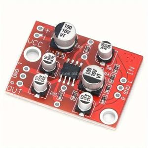 AD828/TDA1308 บอร์ดปรีแอมป์โอปแอมป์,โมดูลขยายเสียง, แหล่งจ่ายไฟเดี่ยว 5V-15V - Product Image 1