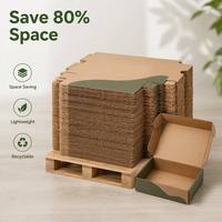 Ensemble de boîtes en carton ondulé pour l'expédition d'appareils connectés, avec insert en mousse et aménagement protecteur pour le merchandising
