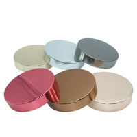 Offre Spéciale couvercles à vis en aluminium or rose de 89mm 89/400 pour l'emballage de cosmétiques