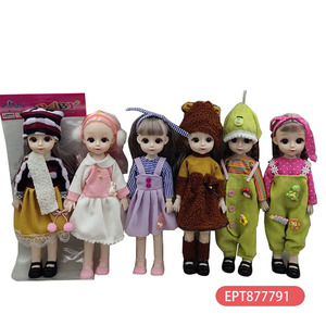 EPT 12 pollici 30 Cm 13 articolazioni solido 3D occhi reali bambola di moda le ragazze giocano giocattolo <span class=keywords><strong>per</strong></span> bambini da <span class=keywords><strong>1</strong></span> a 9 - Product Image 4