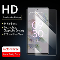 Pelindung Layar Kaca Tempered untuk Google Pixel 10A 11Pro XL 8A 7 9 Pro, HD Jernih, Vakum Elektroplating, Anti-Sidik Jari