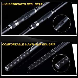 <span class=keywords><strong>Canne</strong></span> à pêche Spinning océan plage 3 sections <span class=keywords><strong>12</strong></span> <span class=keywords><strong>pieds</strong></span> 13 <span class=keywords><strong>pieds</strong></span> 14 <span class=keywords><strong>pieds</strong></span> 3.6 m 4.2m 3.9m - Product Image 5