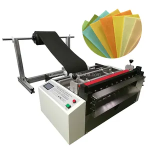 Profesyonel Pvc otomatik kesme makinesi yaygın olarak kullanılan Eva kesici makinesi küçük rulo kağıt kesme makineleri
