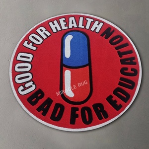 <span class=keywords><strong>8</strong></span> Bóng Thảm Vòng Tám Bóng Không Trượt Đổ Xô Tufted Khu Vực Thảm Handmade Trang Trí Thảm Cho Phòng Ngủ - Product Image 3