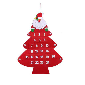 Nouvel arrivage <span class=keywords><strong>calendrier</strong></span> du compte à rebours de noël <span class=keywords><strong>calendrier</strong></span> du père noël en feutre <span class=keywords><strong>calendrier</strong></span> de l'<span class=keywords><strong>avent</strong></span> 24 jours - Product Image 6