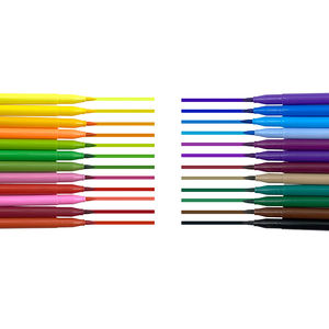 Kustom 12 24 36 48 warna spidol kuas cat air pena ujung lembut set untuk menggambar dan melukis - Product Image 3