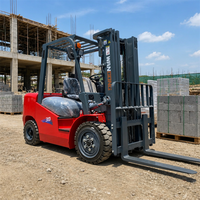 Chariot élévateur diesel WGZN à prix d'usine 3t 3,5t 4t 5t, hauteur de levage 5m, moteur EPA Euro 5, chariot élévateur tout-terrain exporté dans plus de 120 pays