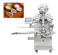 Nouvelle machine à encruster les mochi à commande tactile automatique 220V, haute productivité, grande capacité, pour boulangerie, desserts, collations, usine alimentaire