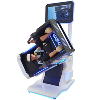 4D VR Action Plate-forme de sport interactive Simulateur mécanique Roller Coaster Réalité virtuelle VR Machine de jeu